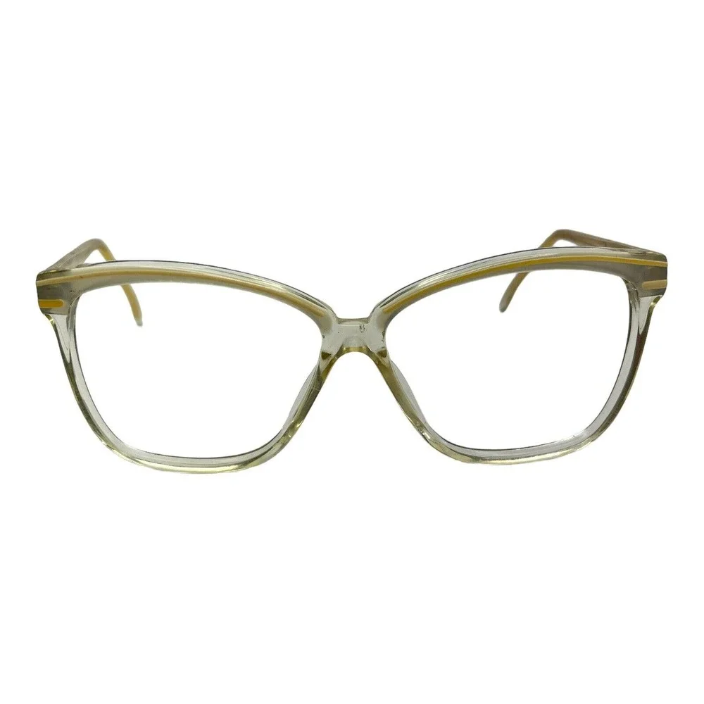 Gianni Versace‎ Womens Eyeglasses Frame white gold 771 56-14-111 H6206